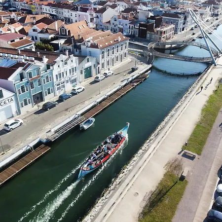 A Proa Do Moliceiro Canal - Aurea Sunny Terrace 阿威罗